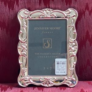 Jennifer Moore Elegant Silver Collection Baroque Frame NIB